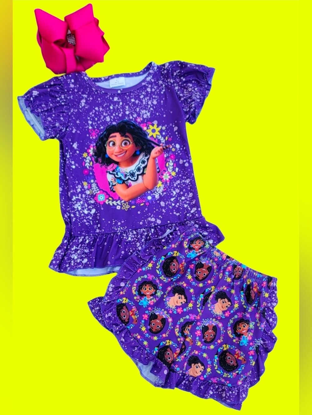 Girls Encanto shorts set